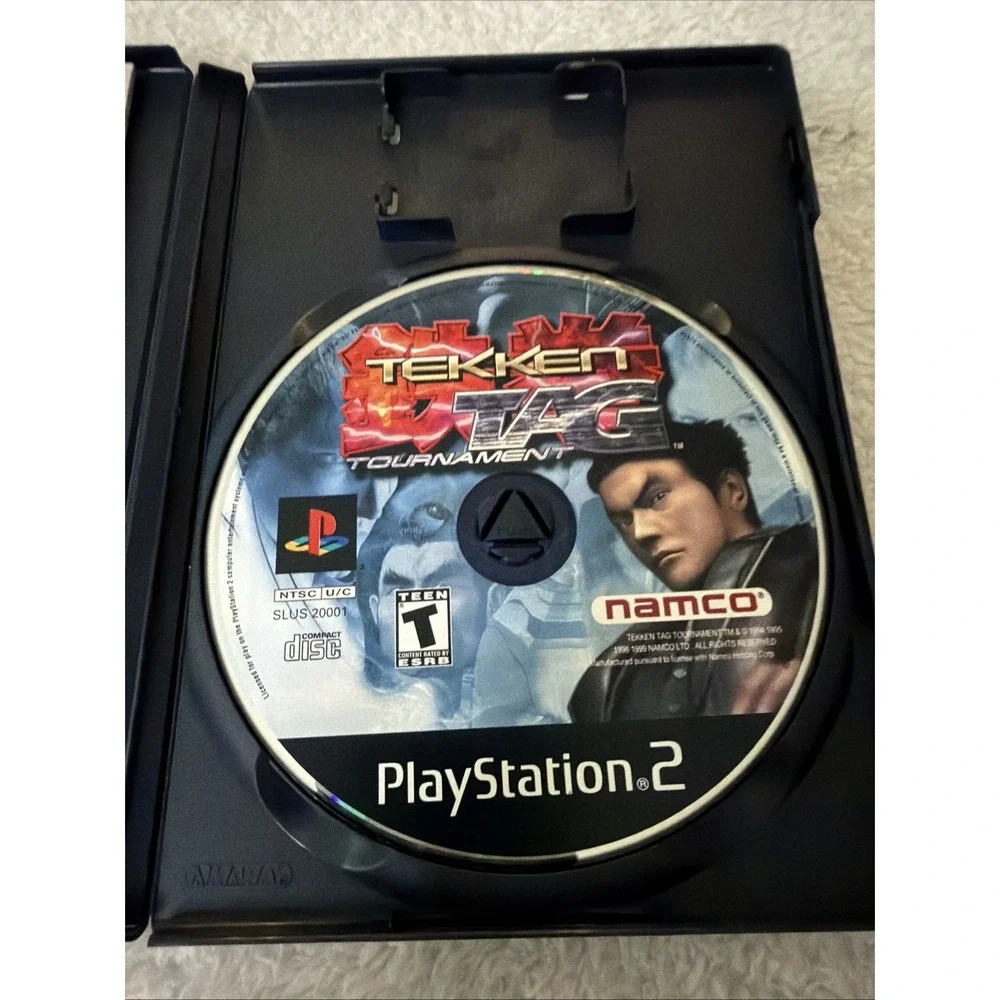Tekken Tag Tournament (Sony PlayStation 2, 2002) PS2 - Complete W/ Manual